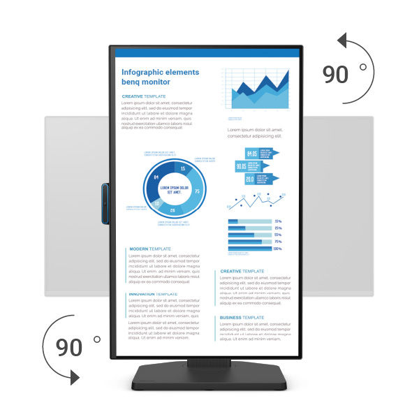 高度、倾斜、枢轴和旋转调整提供了灵活、舒适的工作体验。