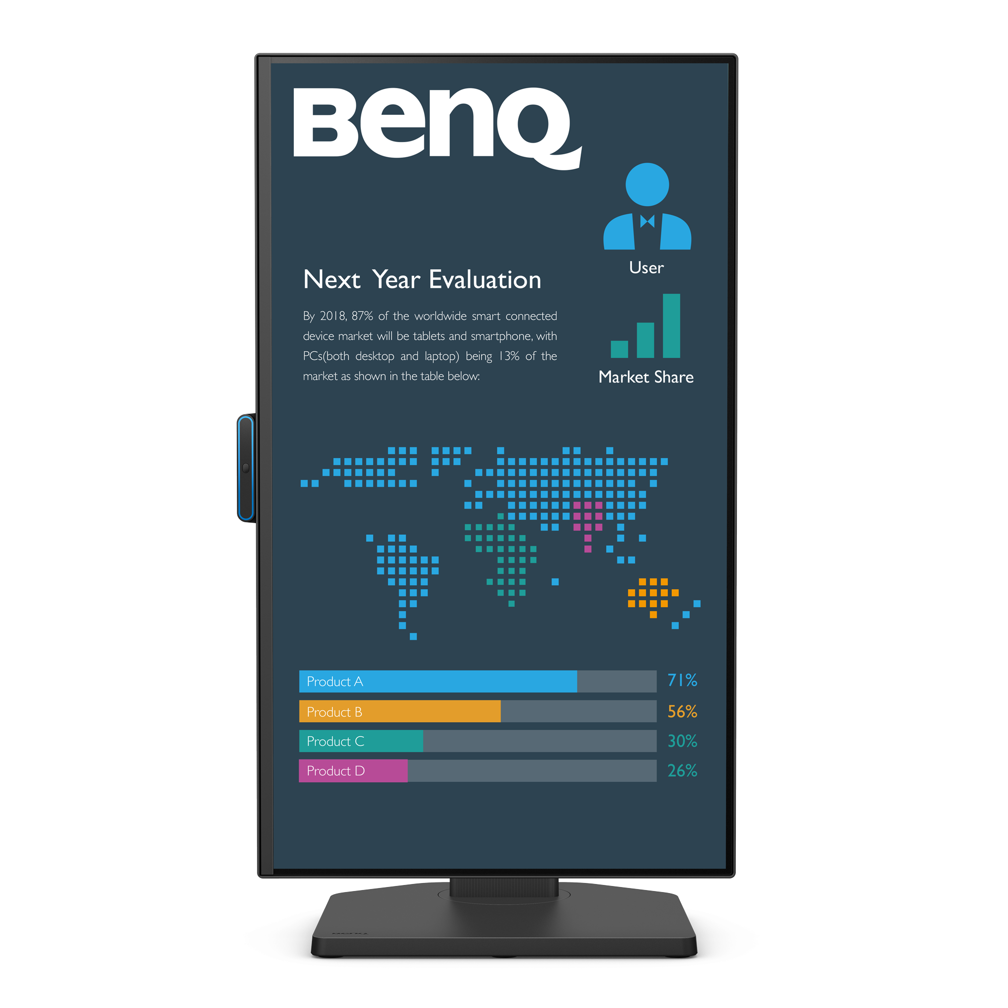 BL2490TC | 23.8” 1080p FHD BenQ Eye-Care 健康护眼显示器