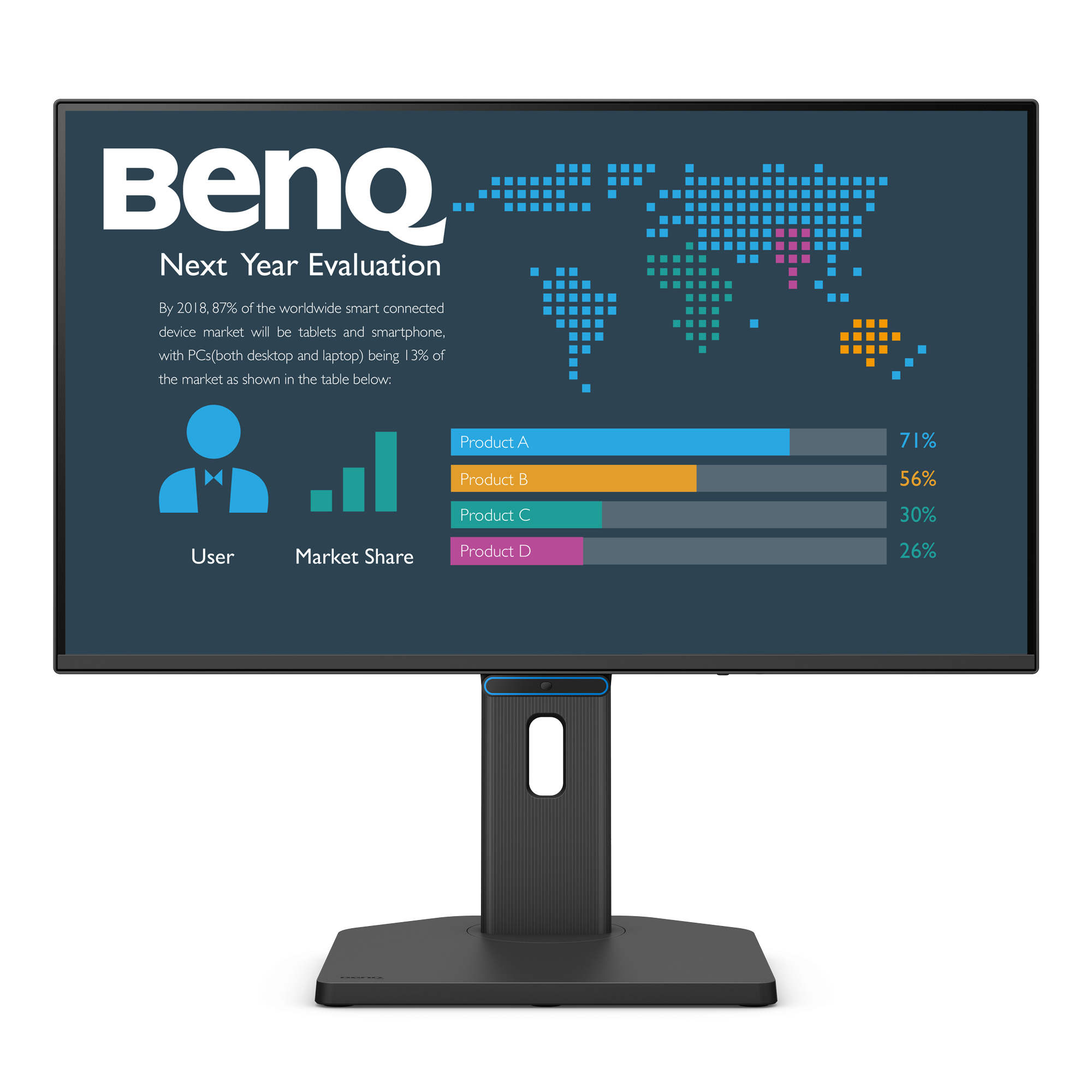 BL2490TC | 23.8” 1080p FHD BenQ Eye-Care 健康护眼显示器