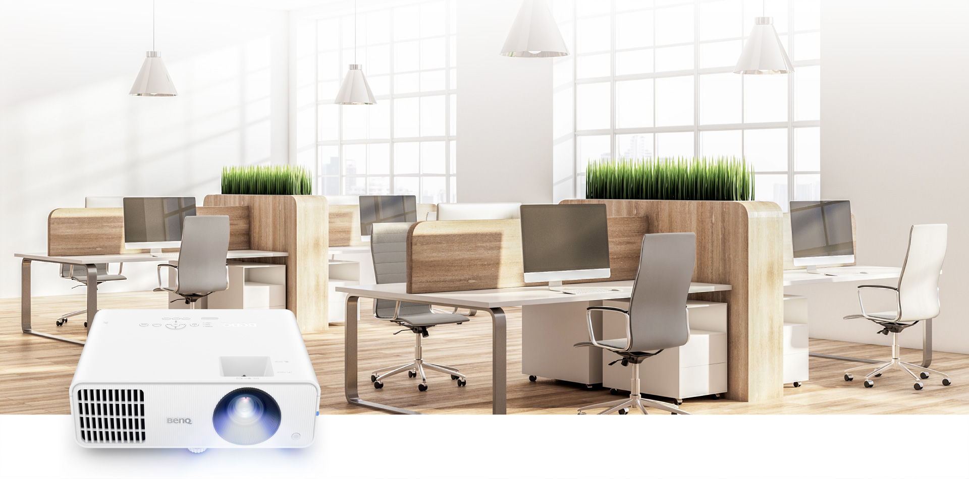 BenQ LH650 配备全新 SSI 光源，让您的会议室用得更长久