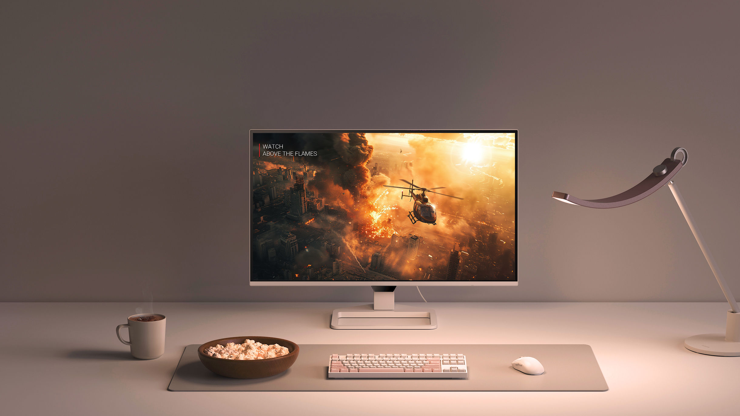 With BenQ EW270Q Cinema Scenario, you can enjoy exquisite visuals and stereo sound, maintaining crystal-clear dialogue. 