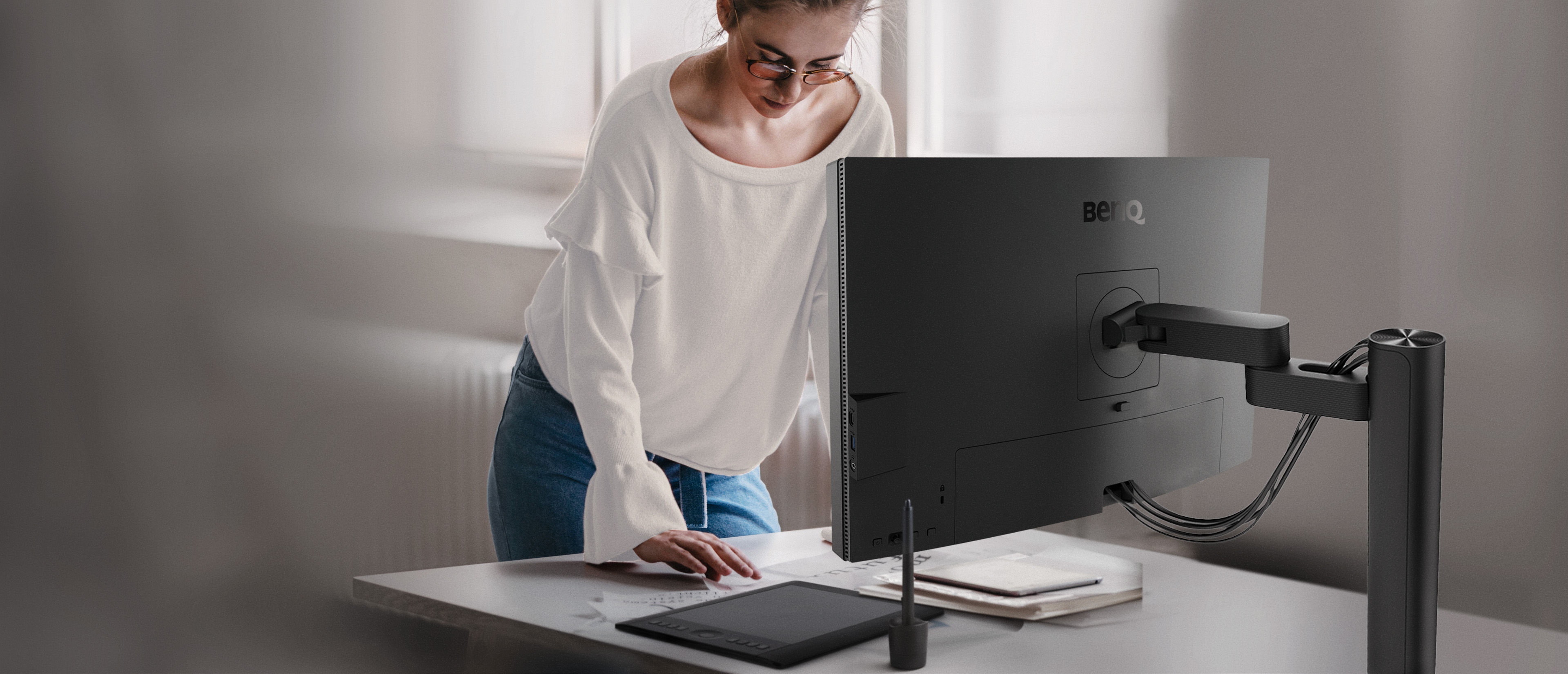 BenQ's industry-leading eye care technologies reduce eye fatigue while ensuring greater user comfort during long periods of use.