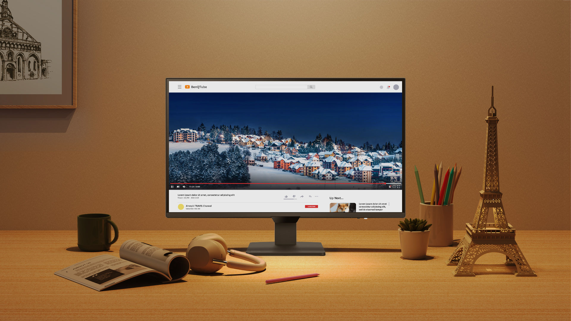 BenQ. BL2790Q  配有明基智慧调光技术，在保持鲜艳色彩的同时舒适