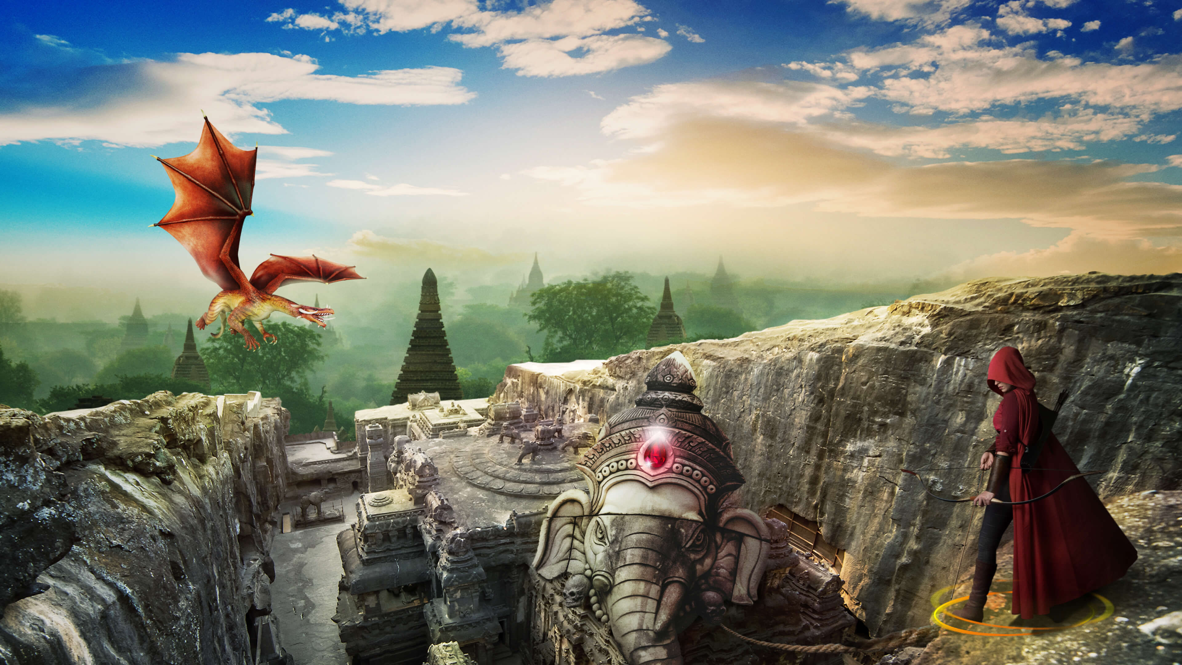 打開遊戲之門，自由探索奇幻世界