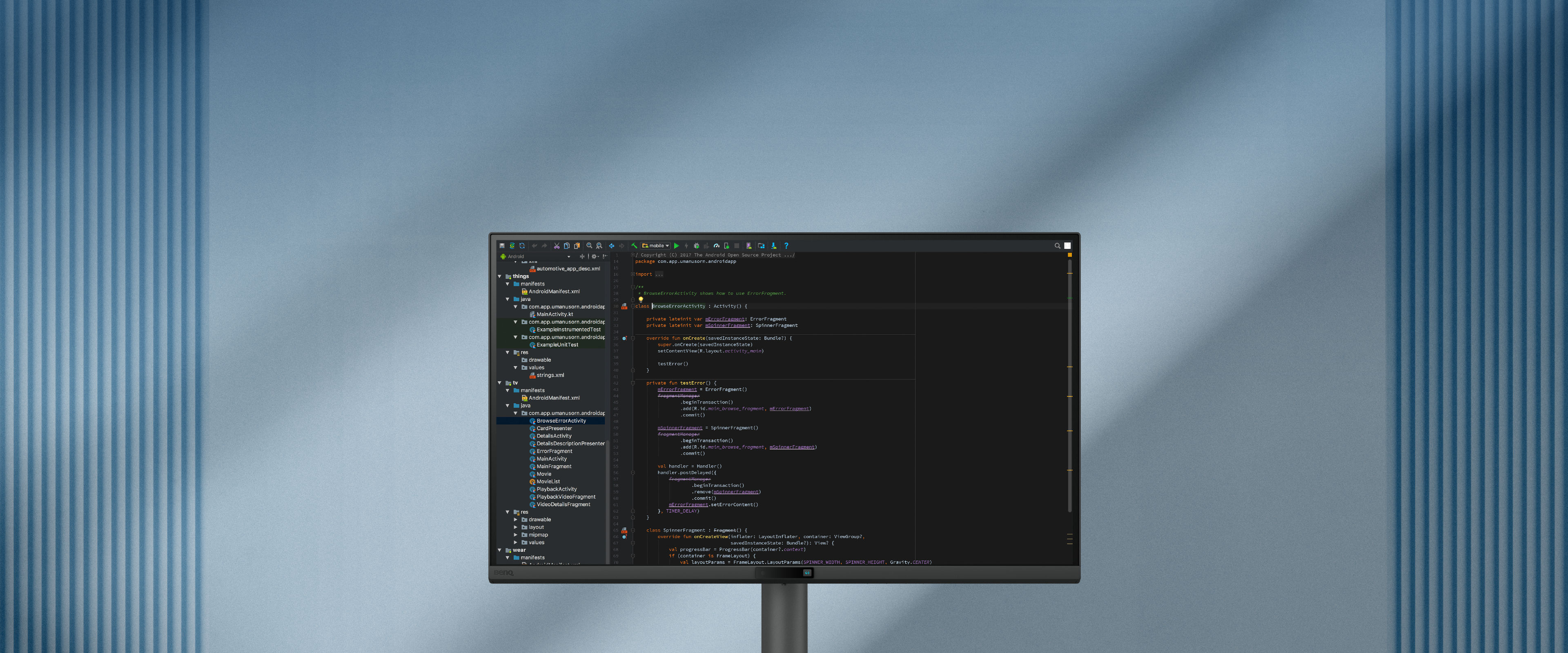 BenQ RD270Q boosts programming productivity through its Nano Matte Panel, 144Hz refresh rate, and exclusive coding modes. It delivers crystal-clear fonts for improved code differentiation, seamlessly adapting to both light and dark themes across diverse development environments.