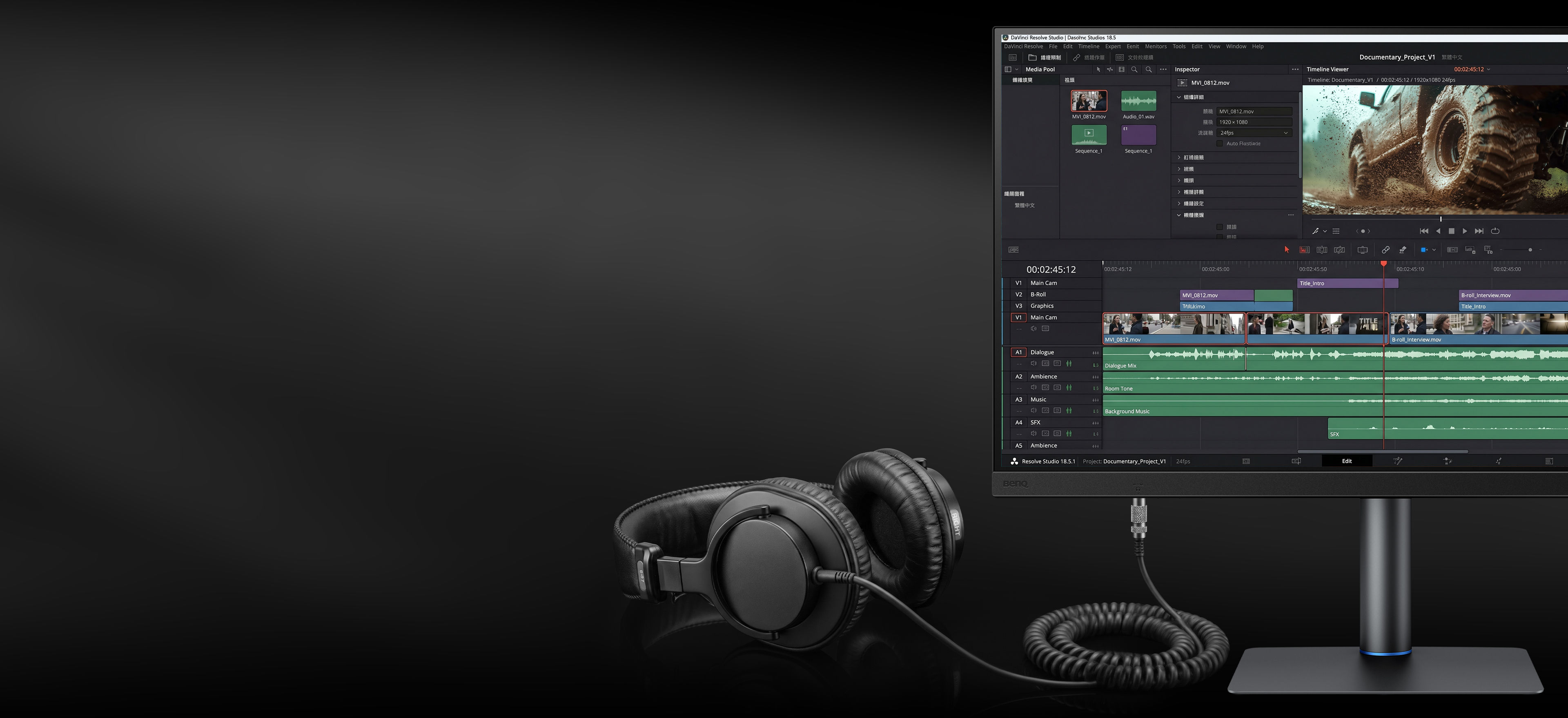 With a built-in ESS™ DAC supporting high-impedance headphones