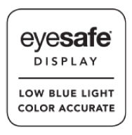BenQ GW2790QT is global safety authority TÜV Rheinland certified Flicker-Free, Low Blue Light, and EyeSafe.