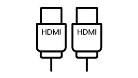 双 HDMI 为设备之间提供灵活的连接
