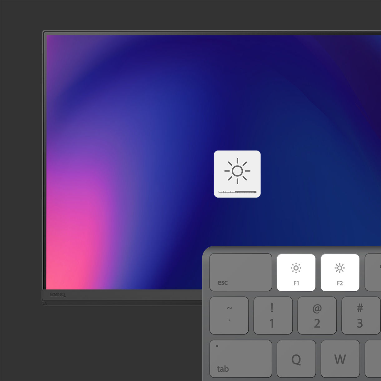 集成式苹果键盘控制