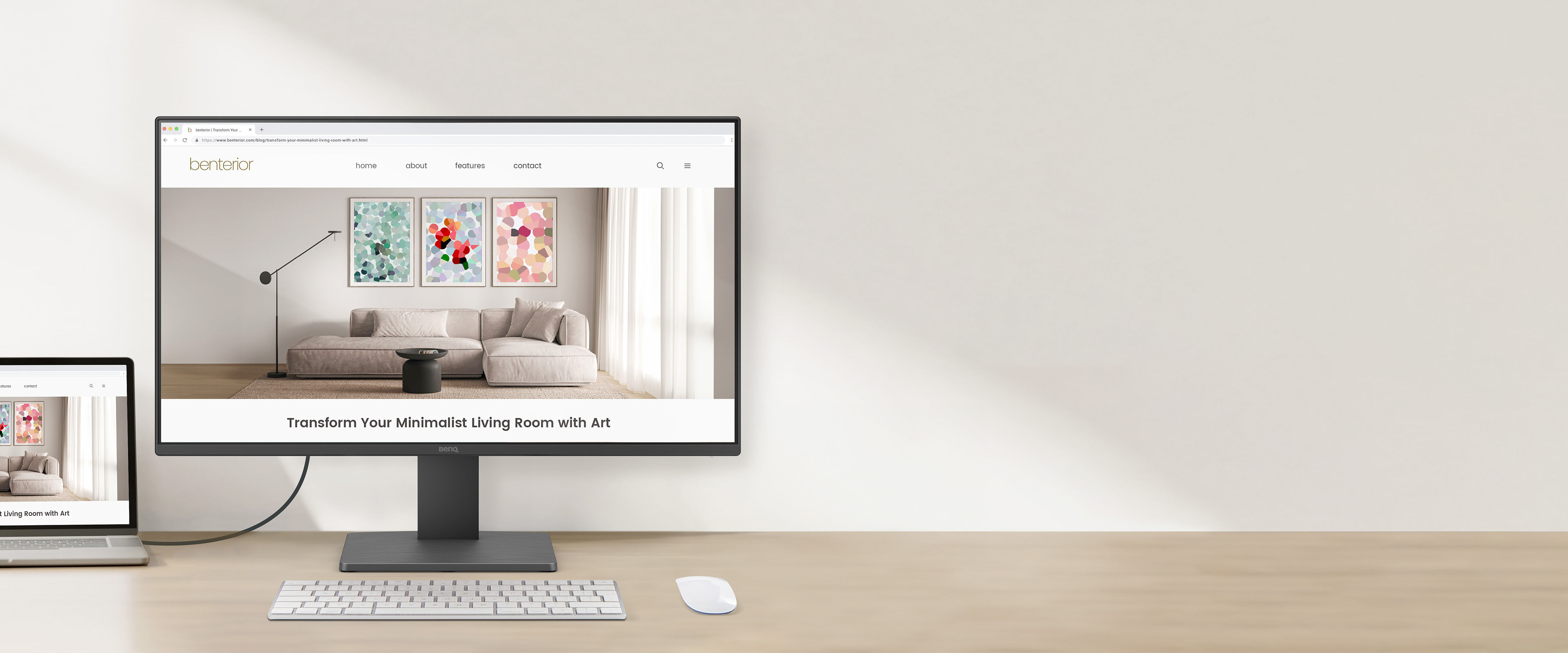 BenQ GW2491 is a 100Hz Eye-Care Monitor with a full-HD display, 99% sRGB, and Eye-Care technologies  to provide eye comfort. 