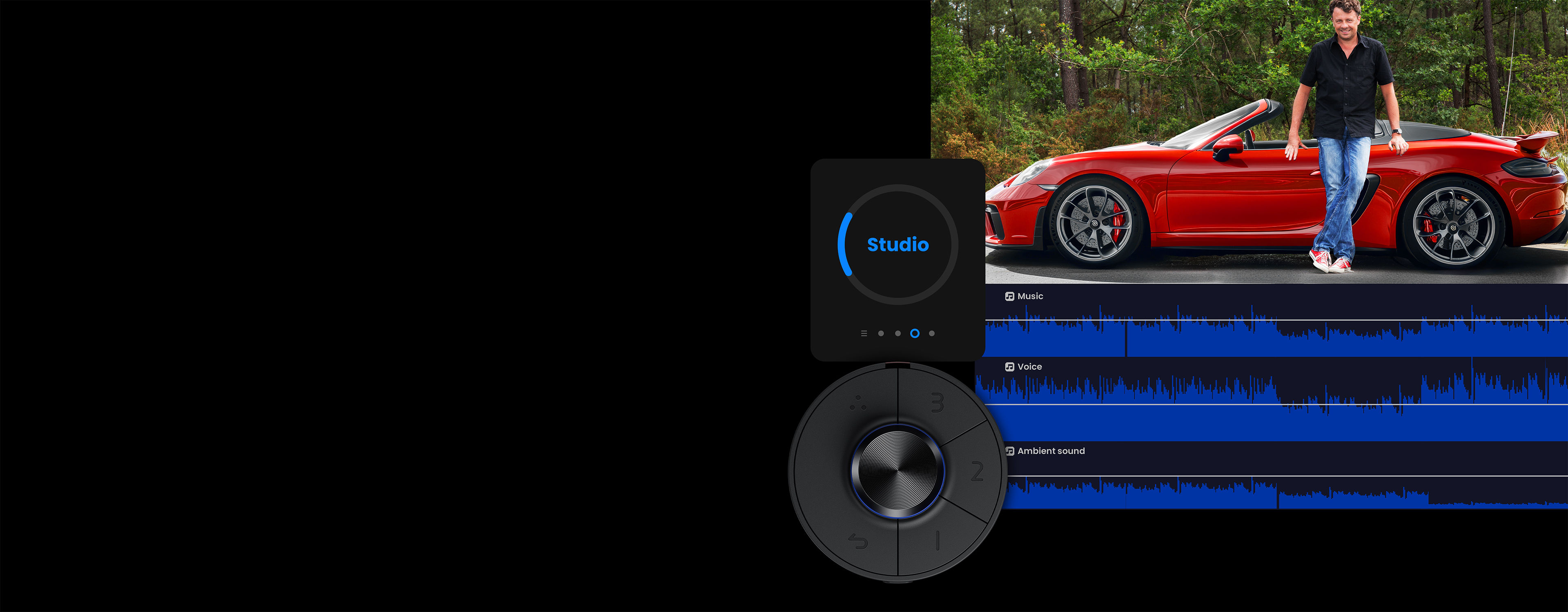 Studio Mode delivers clear, balanced audio without over-editing or heavy tuning