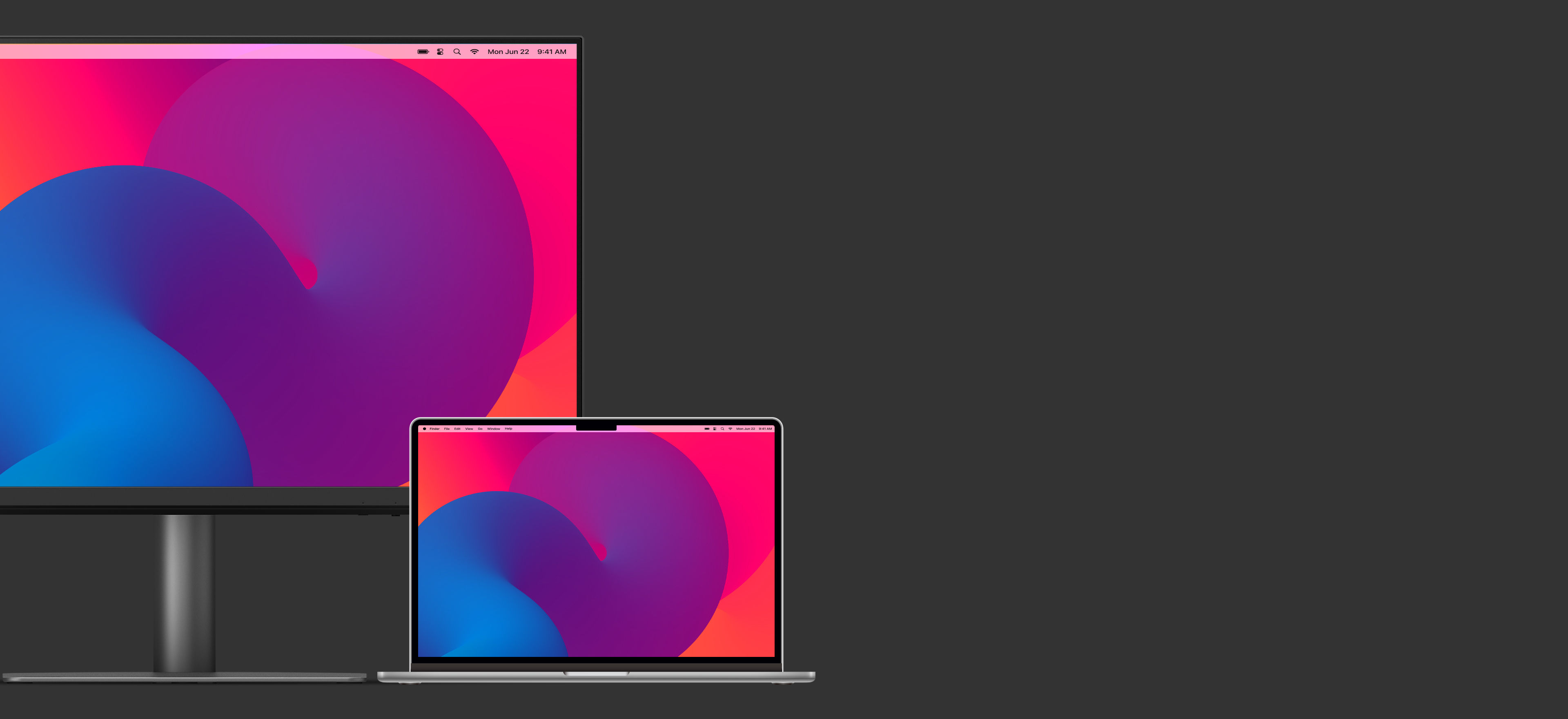 M-book mode ensures a perfect match with Mac and MacBook Pro colors