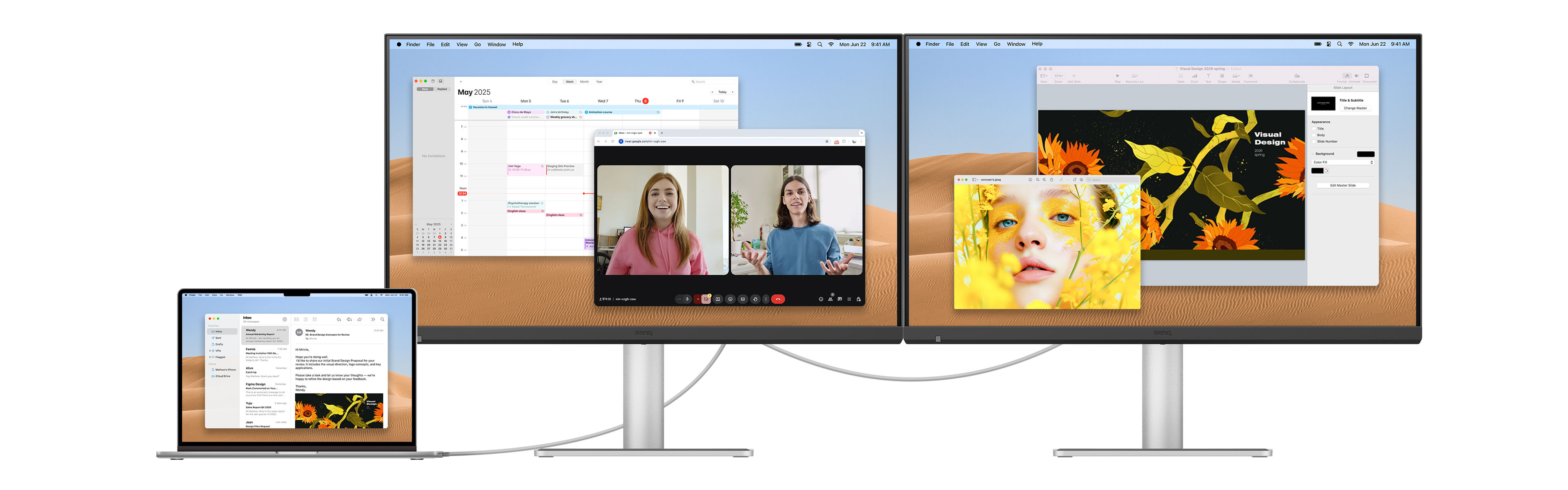 See more of your timeline, your creative space, your world, up to dual 5K display