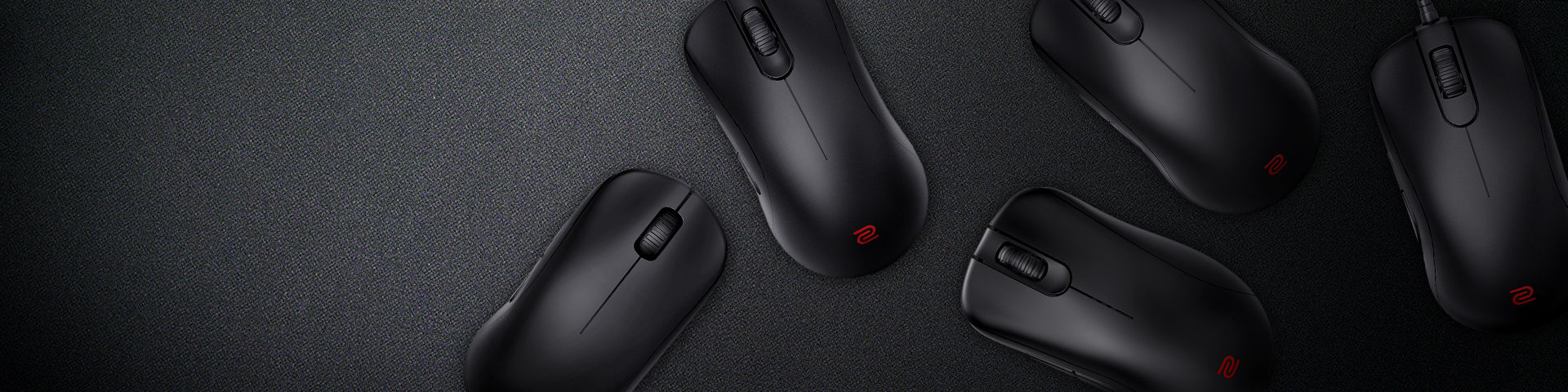 ZOWIE provides different sizes and shapes for different grips