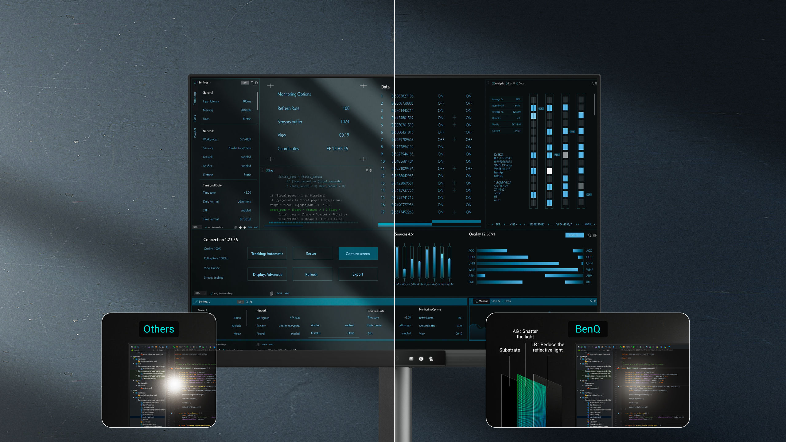 Featuring a low reflection property to minimize distractions, BenQ RD280UG Nano Matte Panel enhances focus and boosts productivity, delivering unparalleled clarity for peak performance.