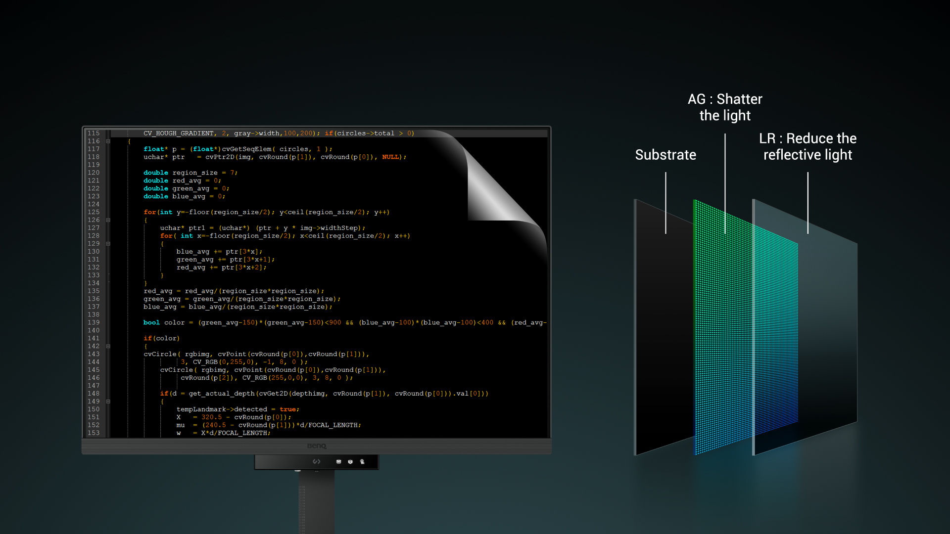 BenQ RD series equipped with exclusive Fine-Coated Panel unlock peak productivity of programmers.