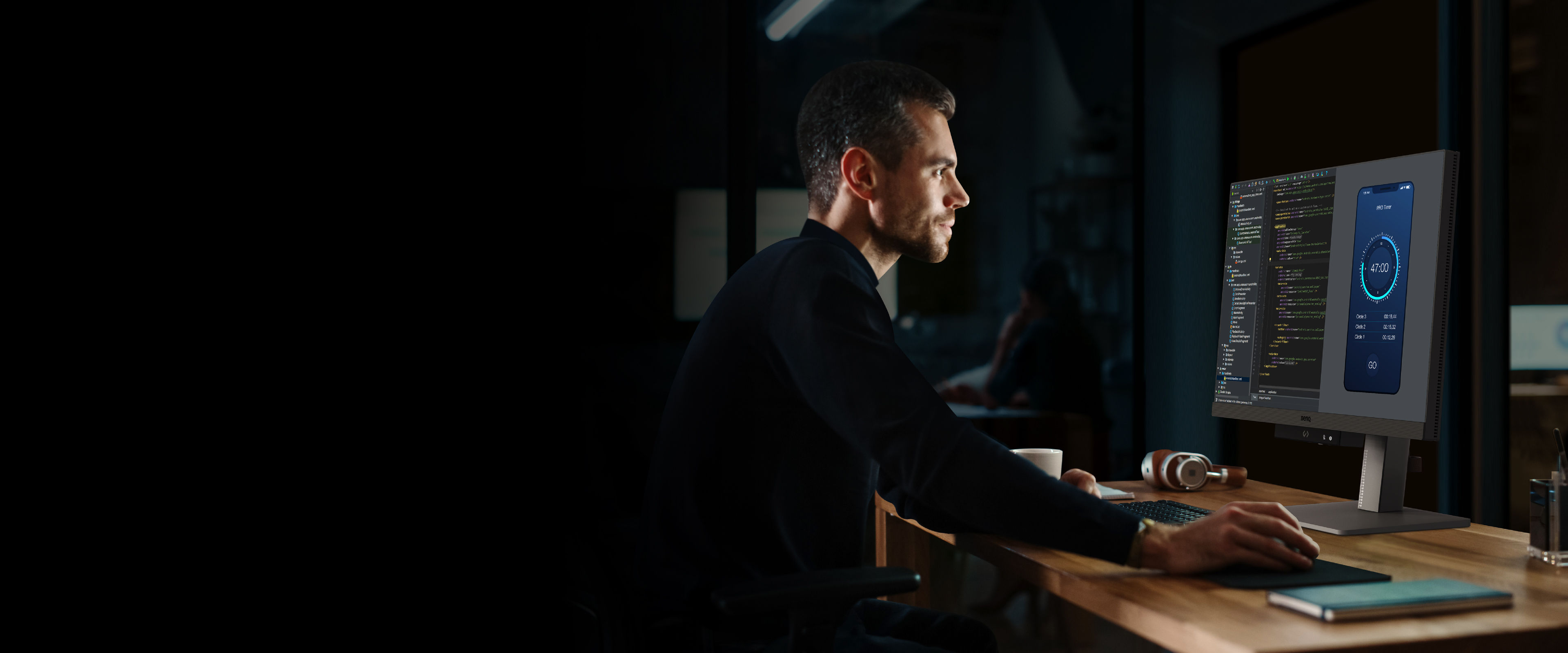 BenQ leading Eye-Care Technology has safeguarded your eye health and provide comfort during long hours of screen time. Global safety authority TÜV Rheinland certifies RD240Q's Flicker-Free and Low Blue Light as truly friendly to the human eye. Eyesafe 2.0 certification ensures that the display reduces blue light while maintaining vivid color.