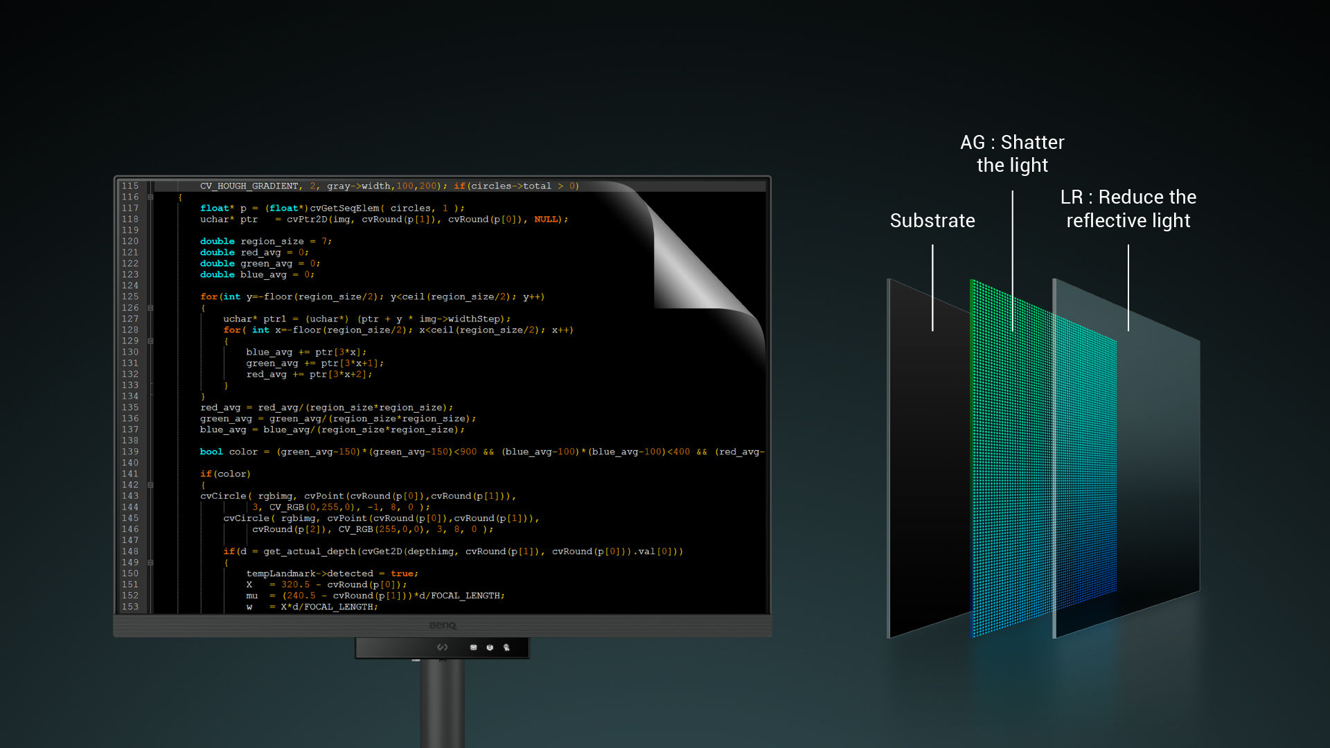 BenQ RD series equipped with exclusive Fine-Coated Panel unlock peak productivity of programmers.