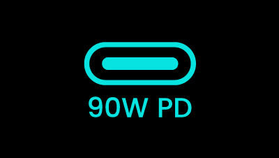 BenQ RD280UA 90W USB Type-C carries images, videos, and other data seamlessly plus charges your mobile devices at the same time all with one cable.