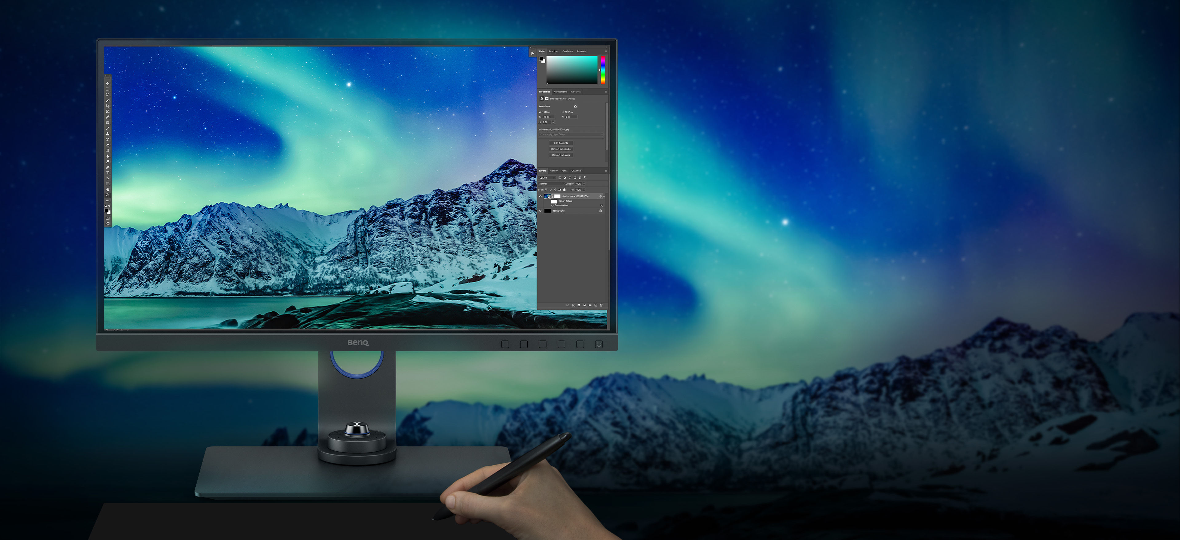 SW 系列螢幕為您帶來所需的色彩準確度