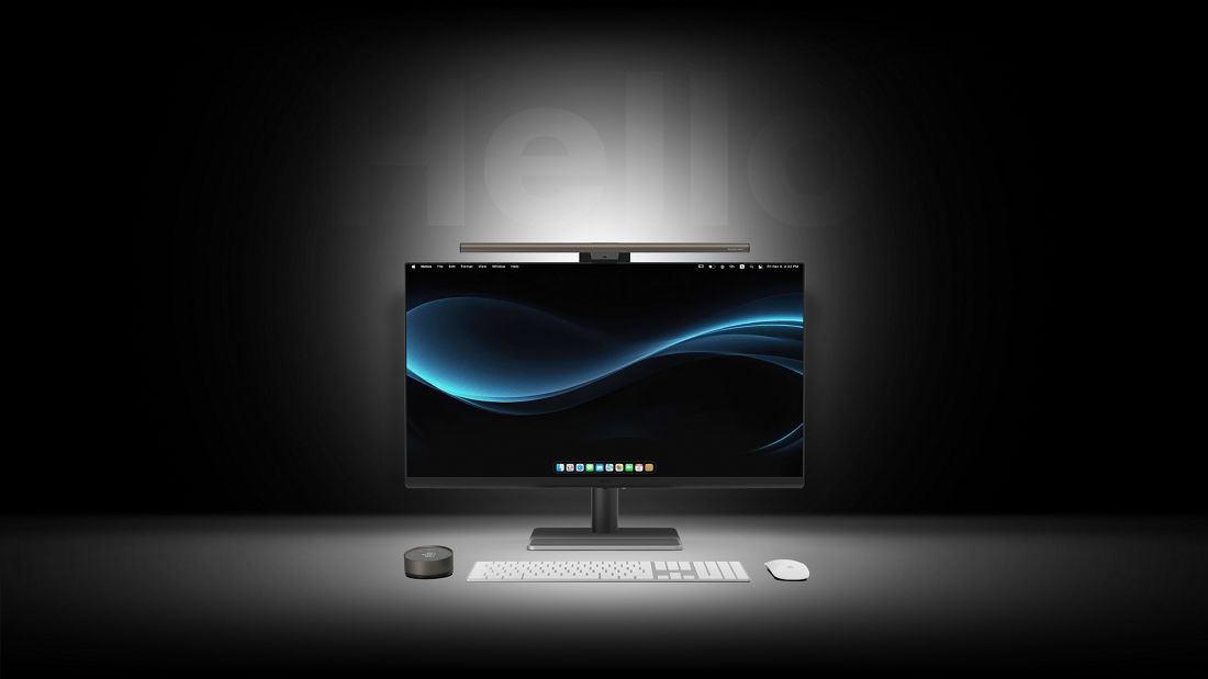 ScreenBar Halo2 螢幕智能掛燈三區控光、無線旋鈕100段調光、提供85