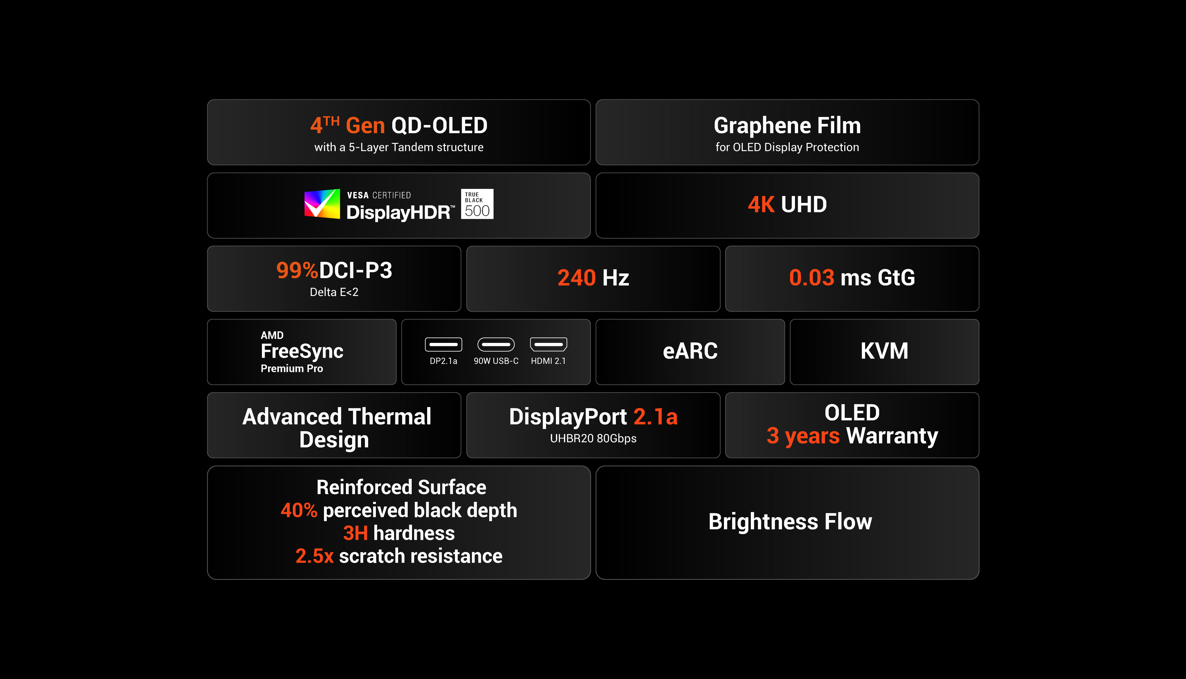 Immerse in breathtaking game art on the BenQ MOBIUZ EX321UZ. Its 4th Gen QD-OLED, MOBIUZ color tuning, and 4K 240Hz deliver unparalleled visual fidelity, making every detail shine.