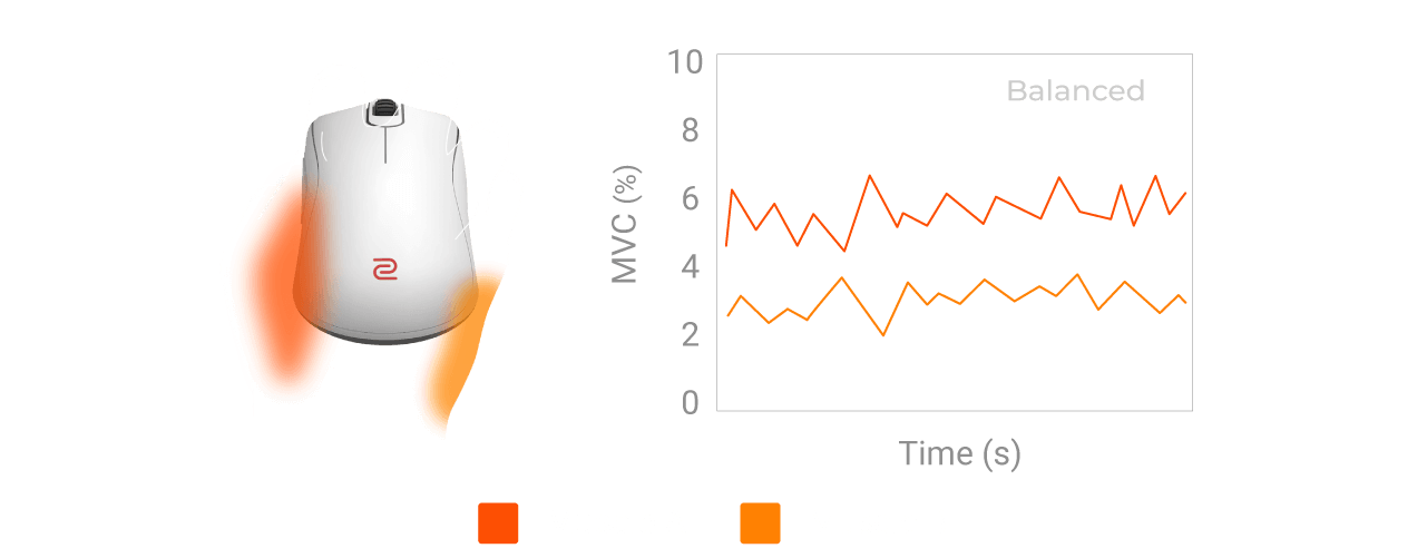 S2-DW's Muscle Activation