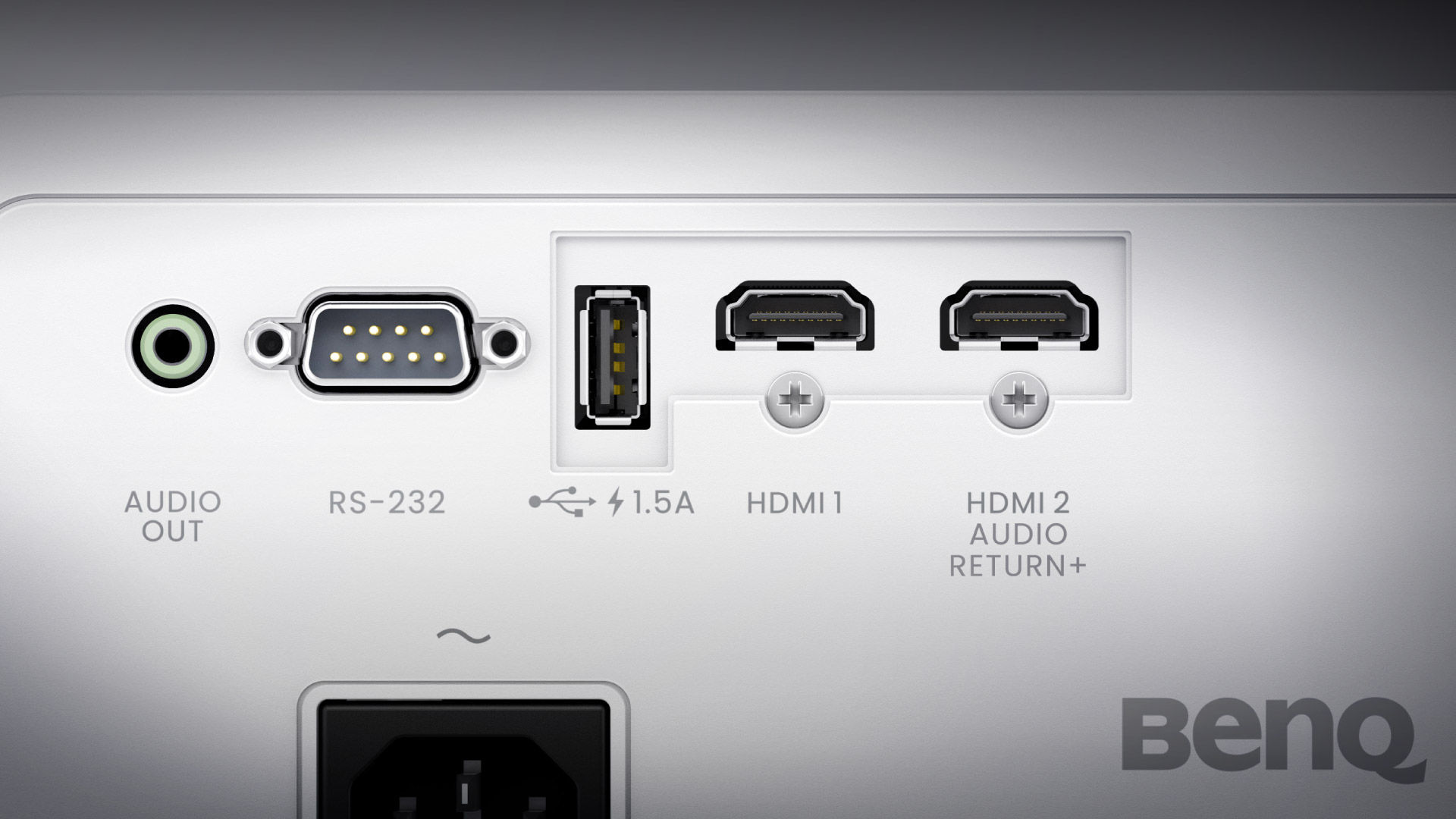 TK710 casual gaming projector io port