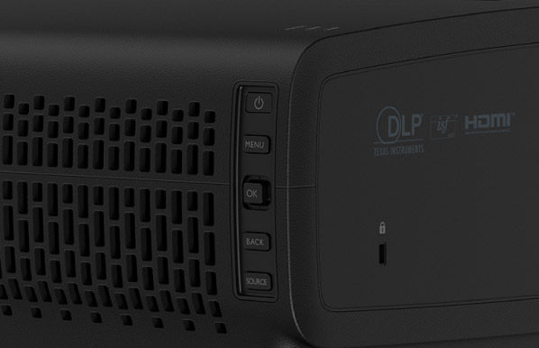 Side installation buttons simplify screen adjustments